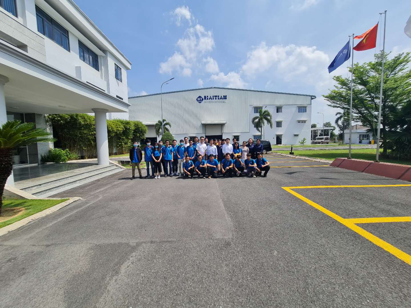 HCM University of Science and Technology - Group of teachers and students