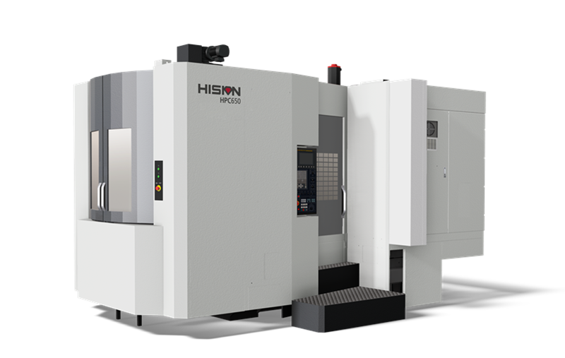 Máy phay ngang Hision CNC - Trục chính diện